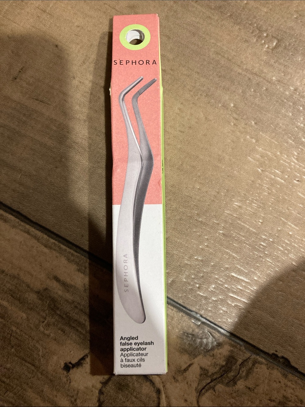 Sephora Coral & Silver Angled False Eyelash Applicator